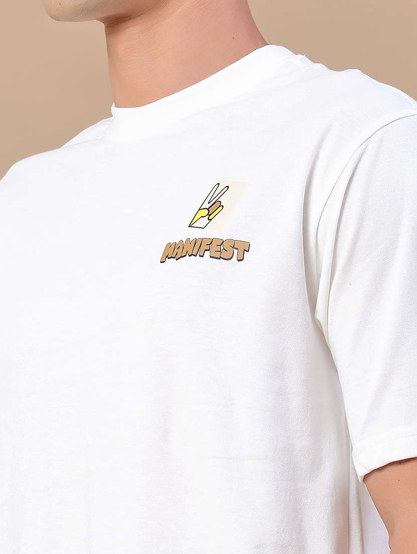 men printed short sleeve regular fit t-shirt - 22386407 -  Standard Image - 1