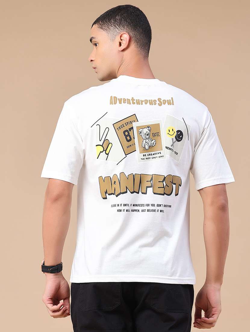 men printed short sleeve regular fit t-shirt - 22386407 -  Standard Image - 4