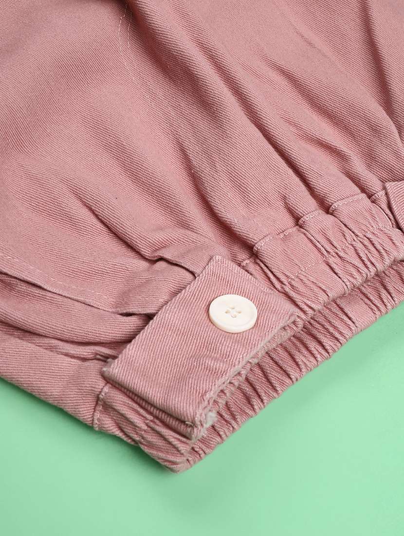 pink cotton casual trouser - 22386607 -  Standard Image - 4