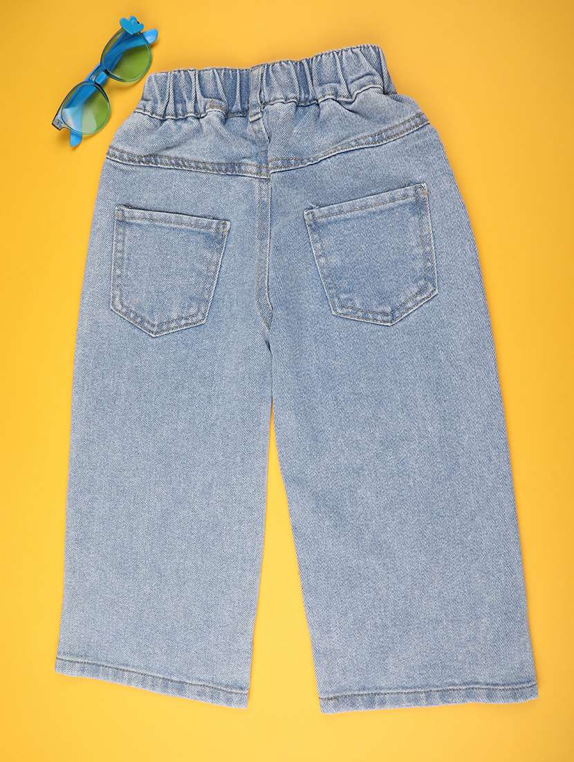 blue poly cotton plain jean - 22386665 -  Standard Image - 1