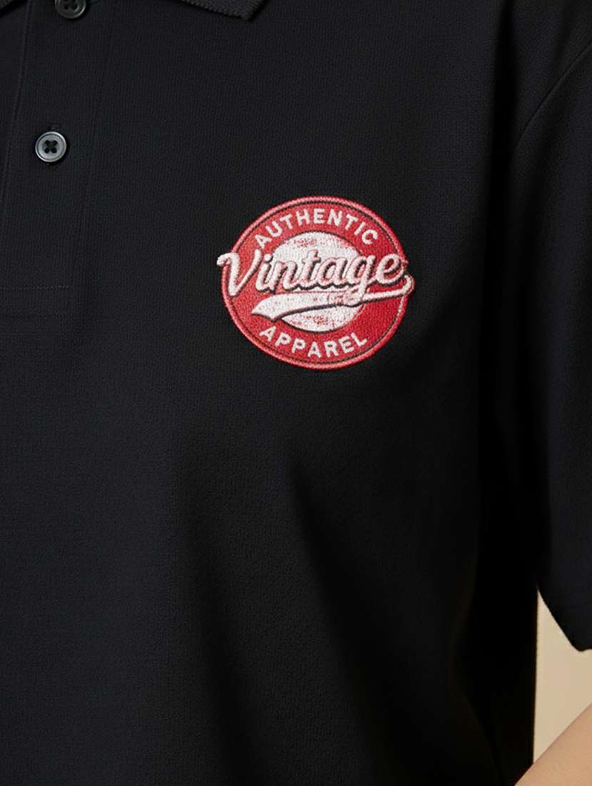 women short sleeve oversized polo t-shirt - 22387243 -  Standard Image - 1