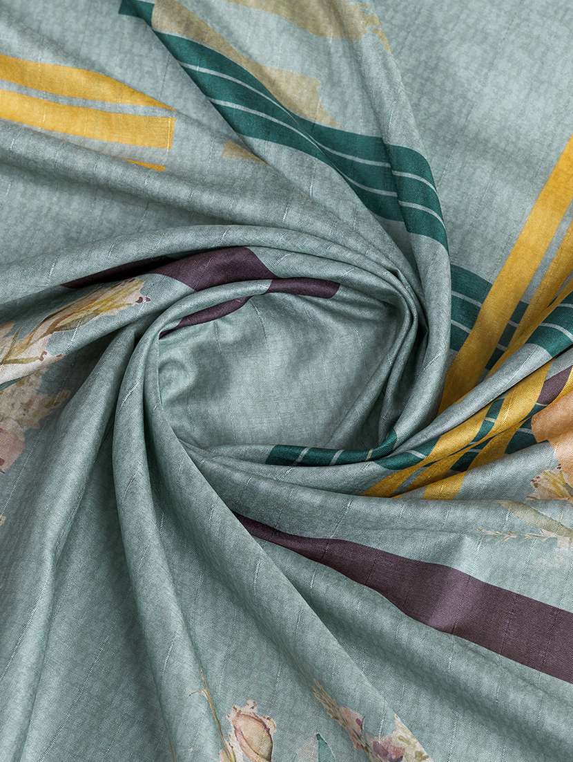 women printed casual wear saree with blouse - 22388956 -  Standard Image - 1