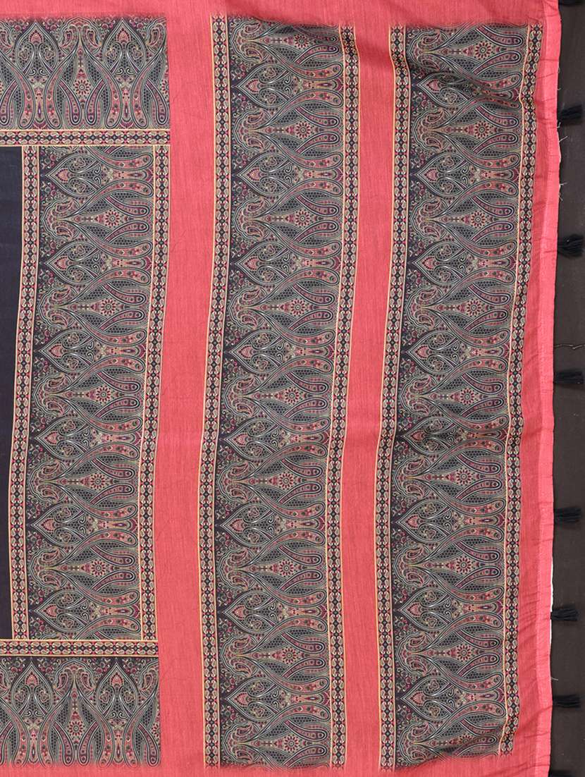 women printed casual wear saree with blouse - 22388957 -  Standard Image - 1