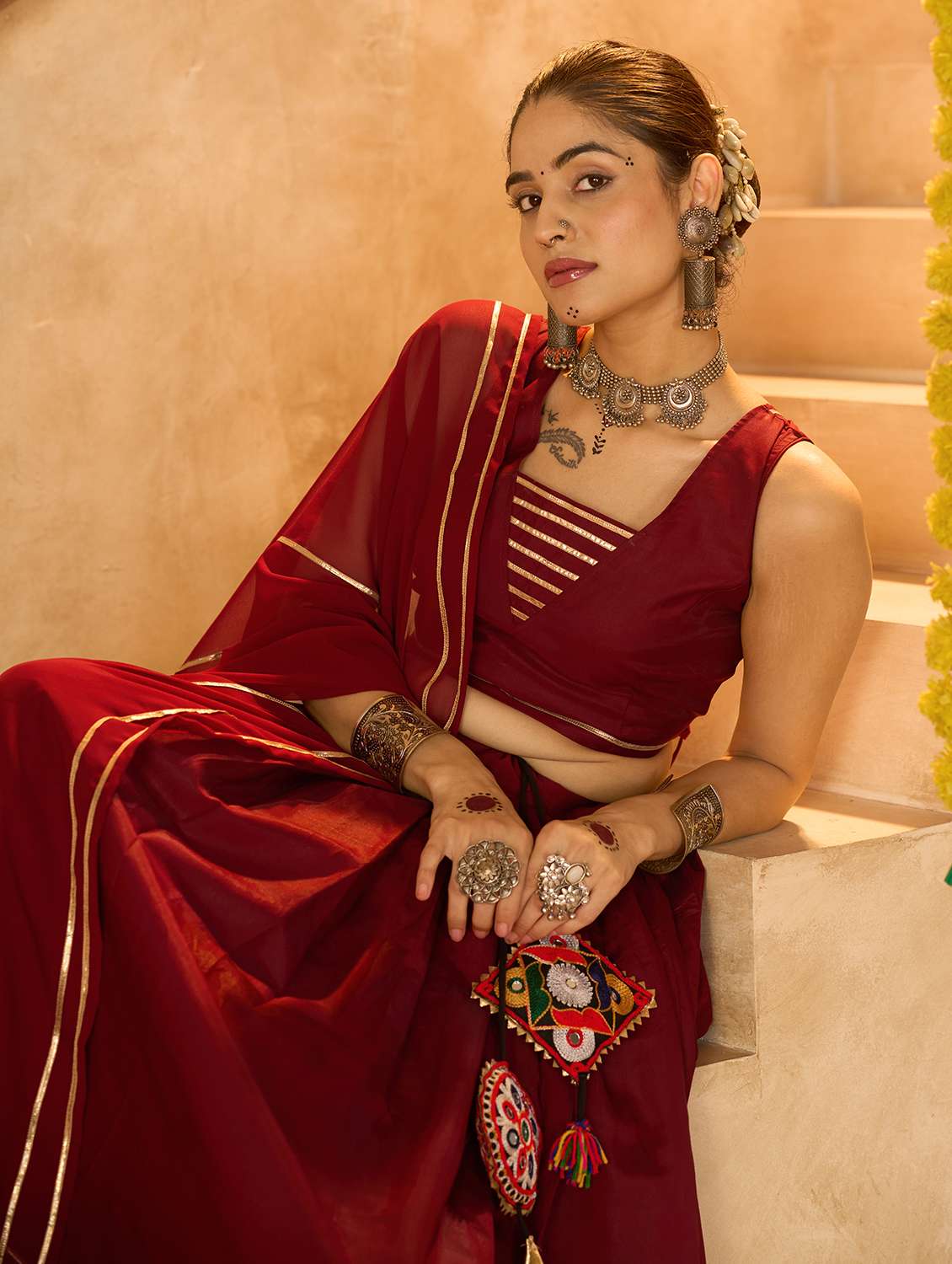 women solid flared semi-stitched lehenga - 22389712 -  Standard Image - 1