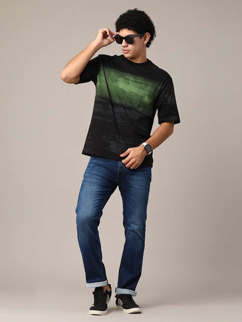 men washed mid rise slim fit jeans - 22391034 -  Standard Image - 4