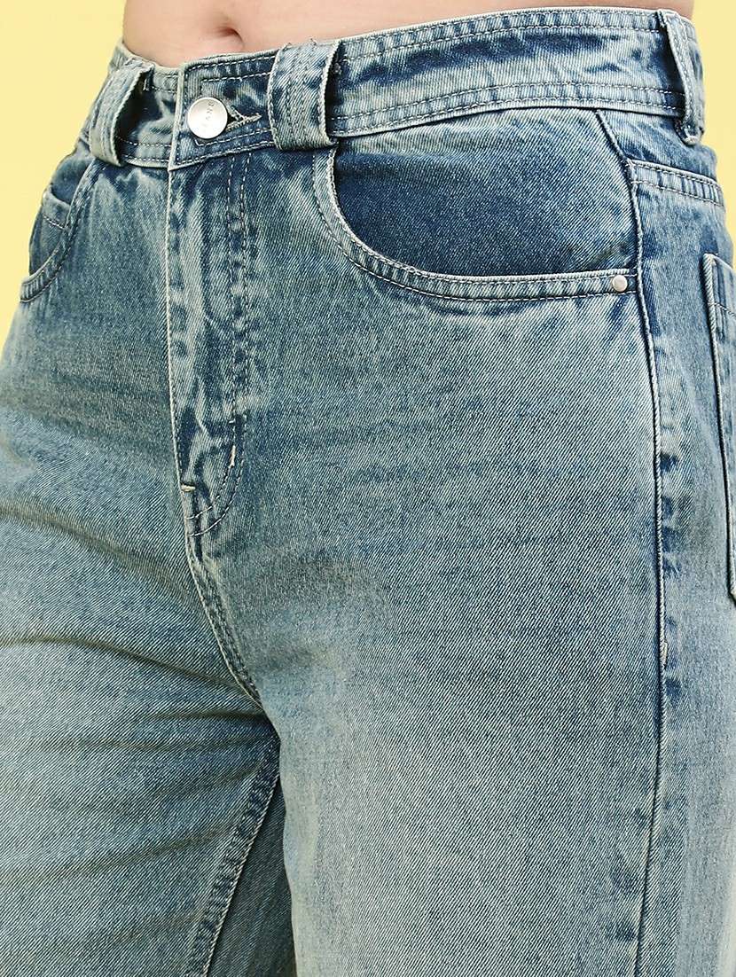 blue cotton jeans - 22391095 -  Standard Image - 1