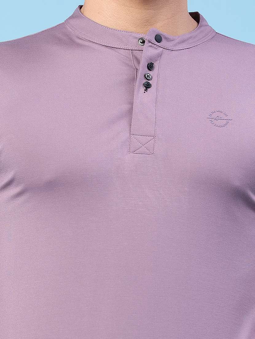 men solid short sleeve slim fit t-shirt - 22391292 -  Standard Image - 1