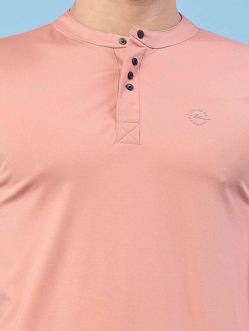 men solid short sleeve slim fit t-shirt - 22391293 -  Standard Image - 1