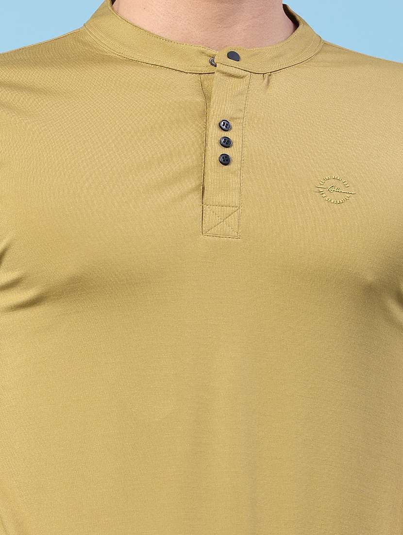 men solid short sleeve slim fit t-shirt - 22391296 -  Standard Image - 1