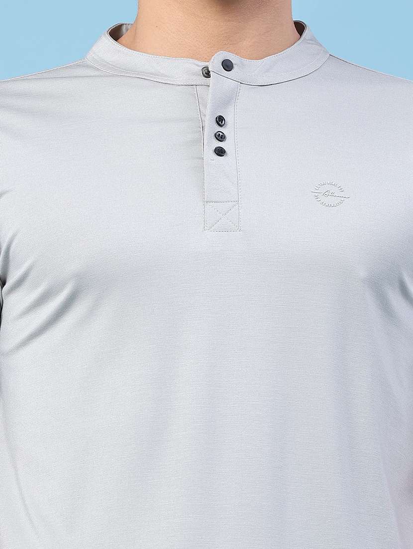 men solid short sleeve slim fit t-shirt - 22391298 -  Standard Image - 1