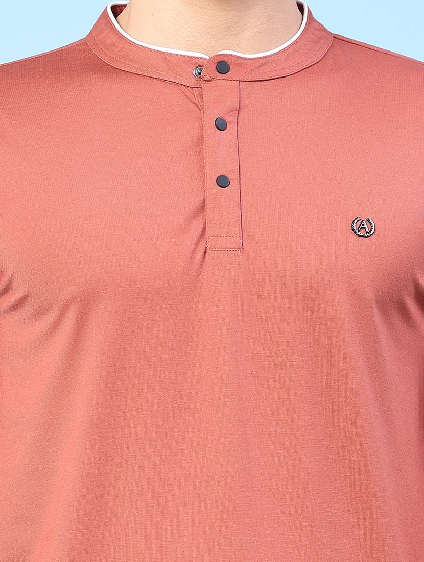 men solid short sleeve slim fit t-shirt - 22391302 -  Standard Image - 1