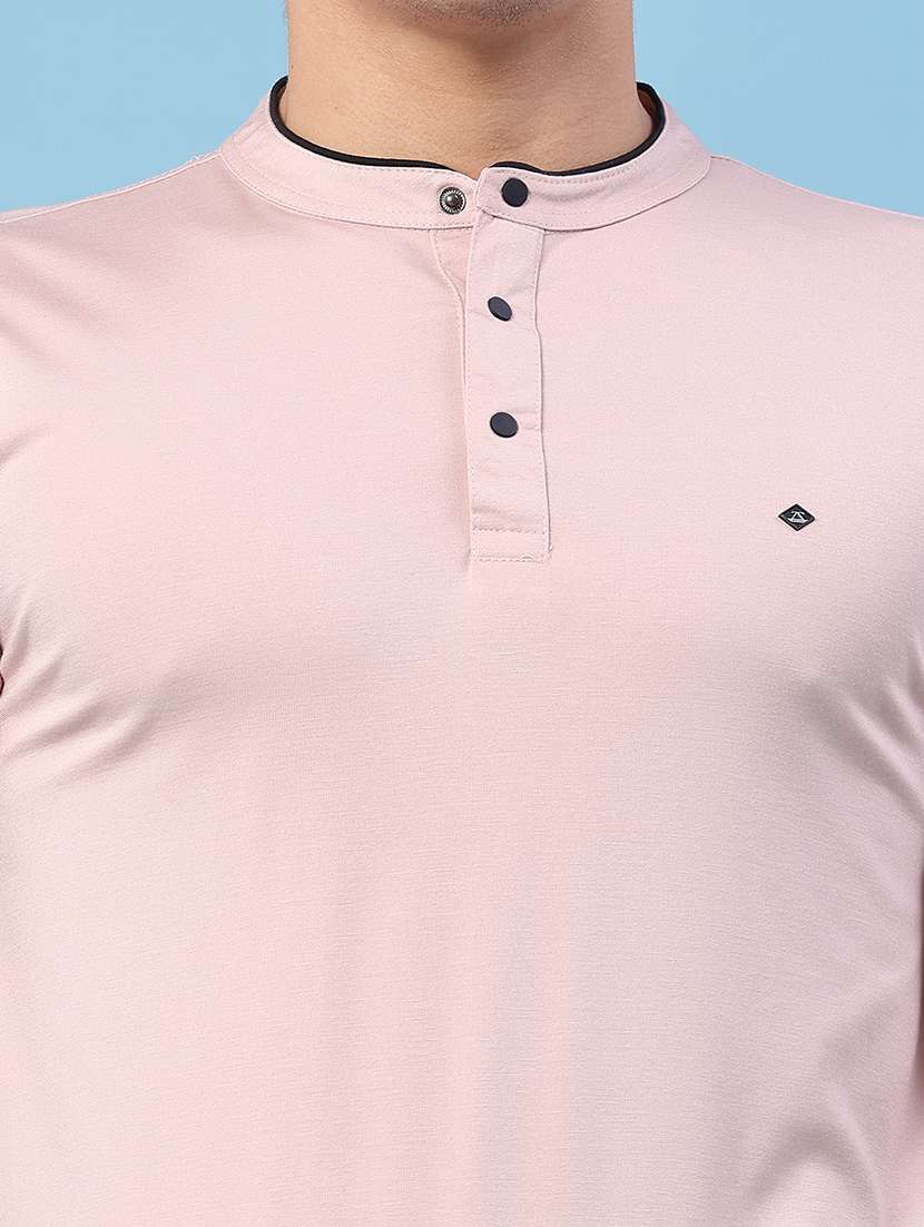 men solid short sleeve slim fit t-shirt - 22391307 -  Standard Image - 1