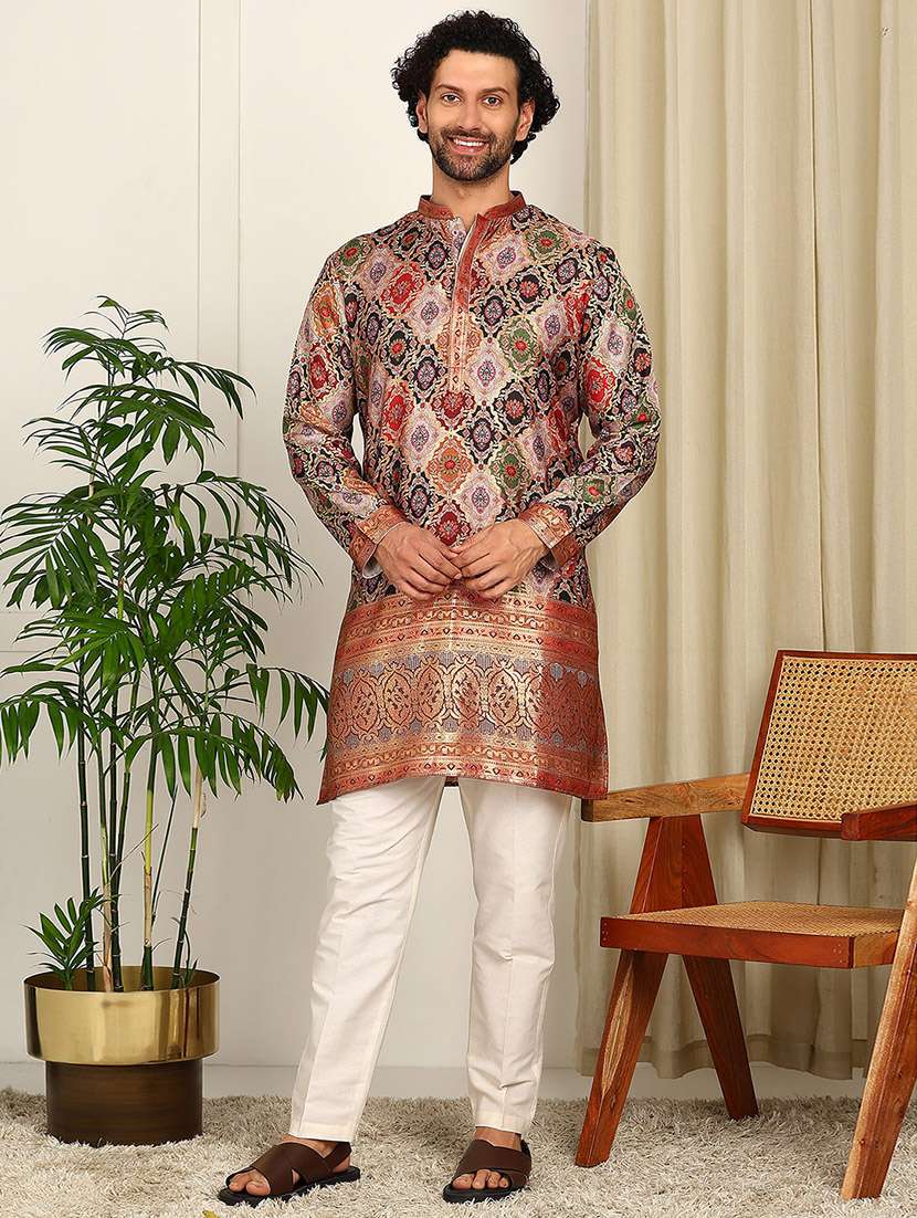 men solid mid rise pyjama - 22392323 -  Standard Image - 4