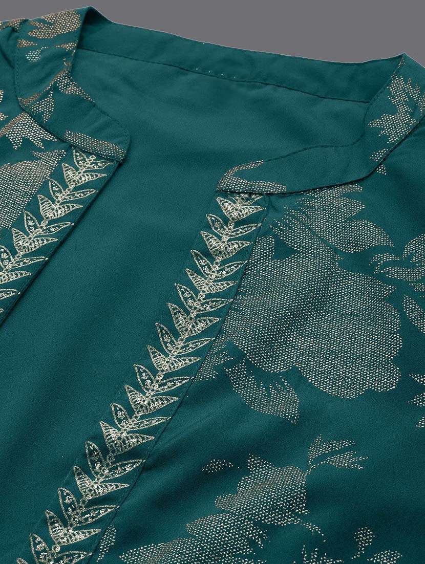 women plus size floral printed ethnic co-ord set - 22392880 -  Standard Image - 1