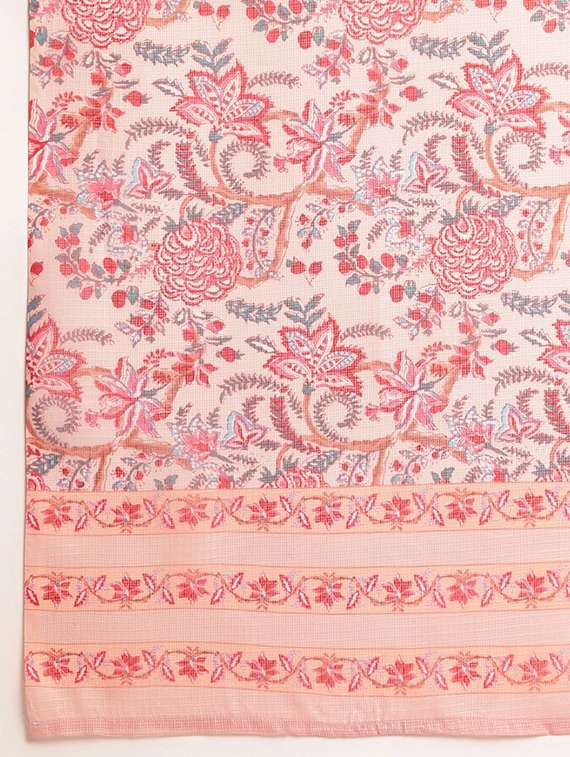 women printed three quarter sleeve kurta pant with dupatta set - 22392923 -  Standard Image - 4