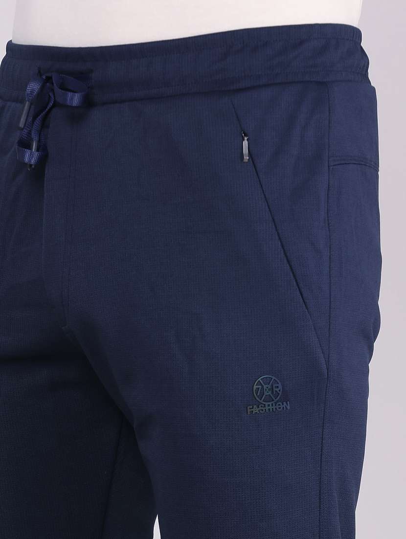 Men Solid Mid Rise Regular Fit Track Pant - 22394675 -  Standard Image - 1