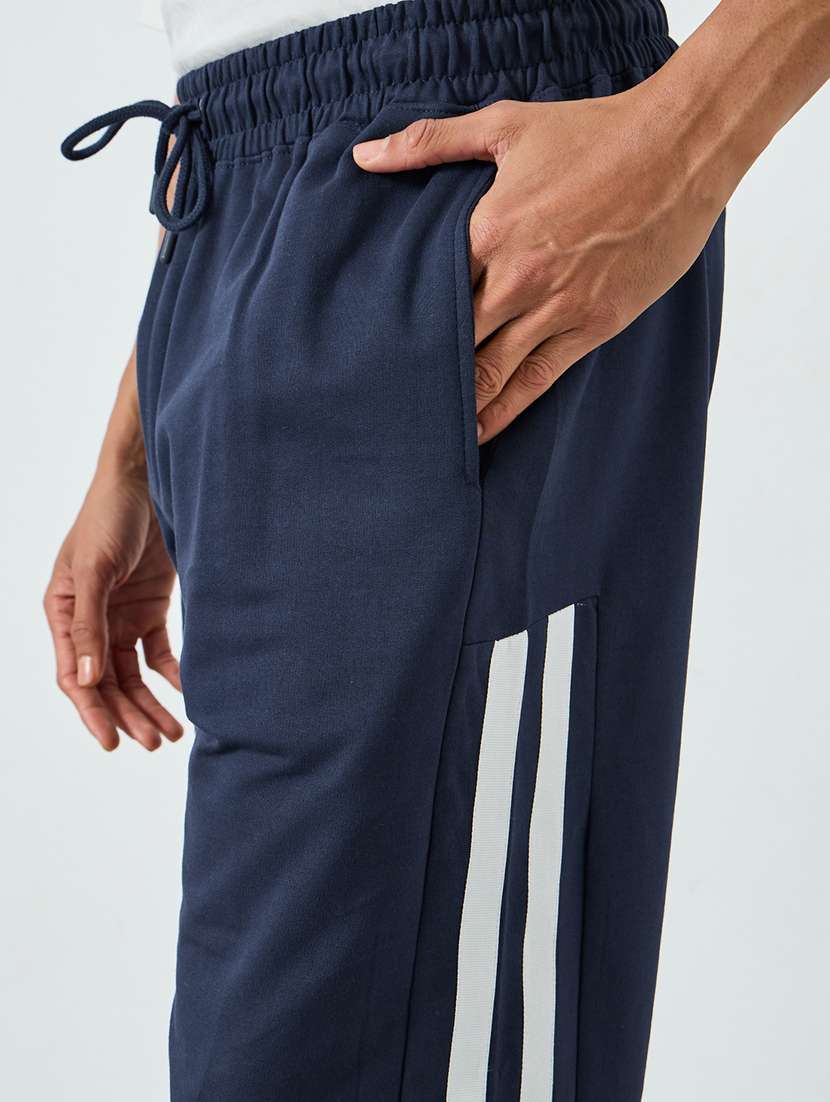 men side taped mid rise relaxed fit jogger - 22394918 -  Standard Image - 1