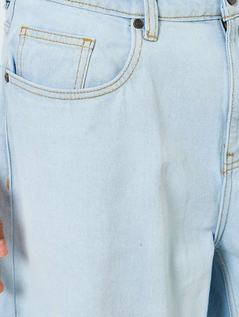 light blue cotton jeans - 22394963 -  Standard Image - 1