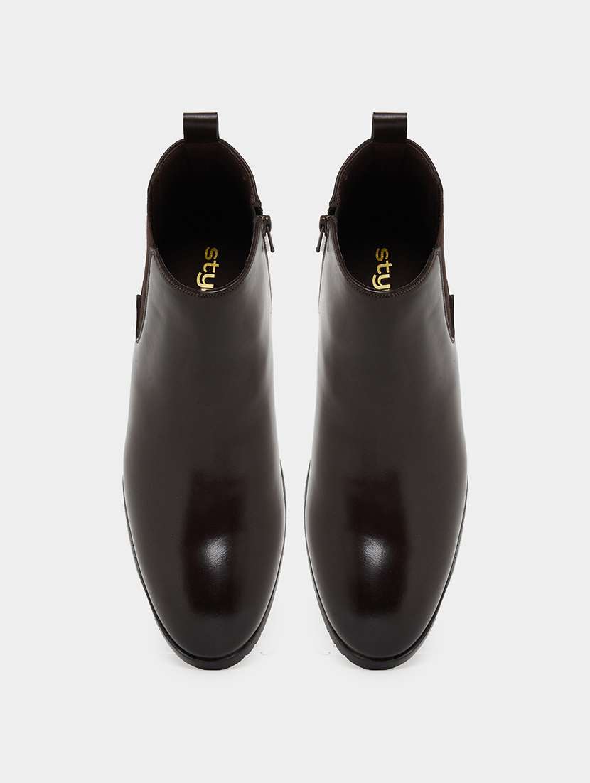 men solid chelsea boots - 22394992 -  Standard Image - 4