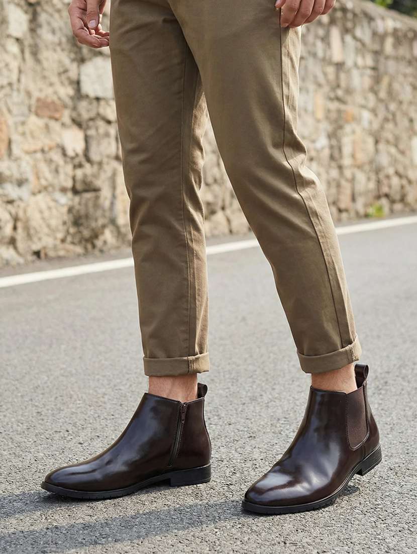 men solid chelsea boots - 22394992 -  Standard Image - 6