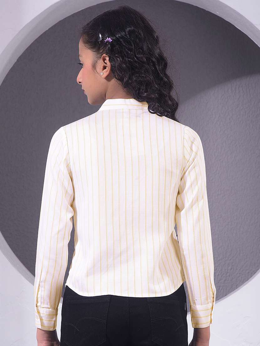 girls printed long sleeve shirt top - 22395243 -  Standard Image - 4