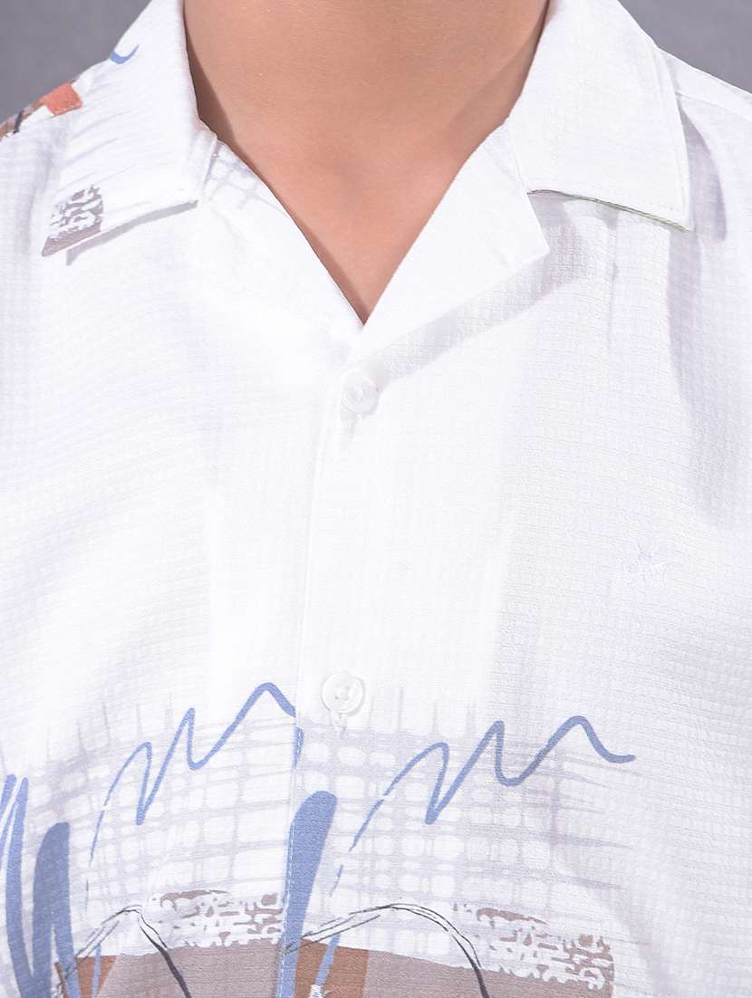 Boys Collared Short Sleeve Shirt - 22395398 -  Standard Image - 1