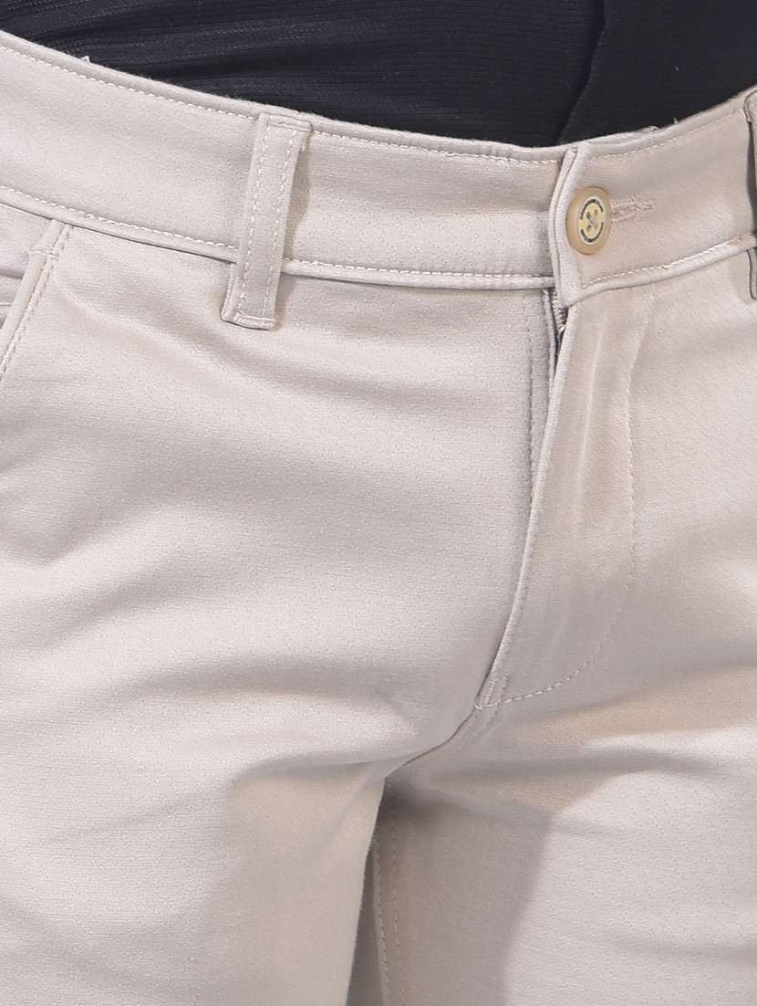 boys solid mid rise chino - 22395479 -  Standard Image - 1