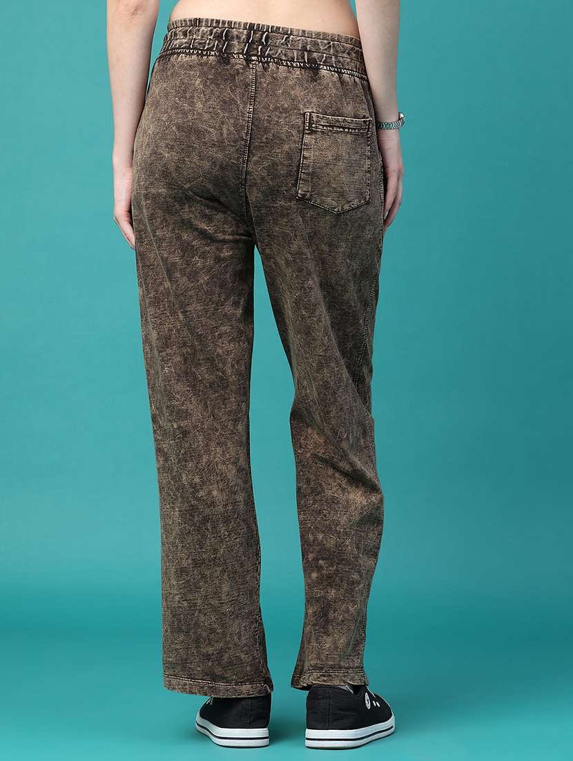 Women Washed Mid Rise Straight Jeans - 22396033 -  Standard Image - 4