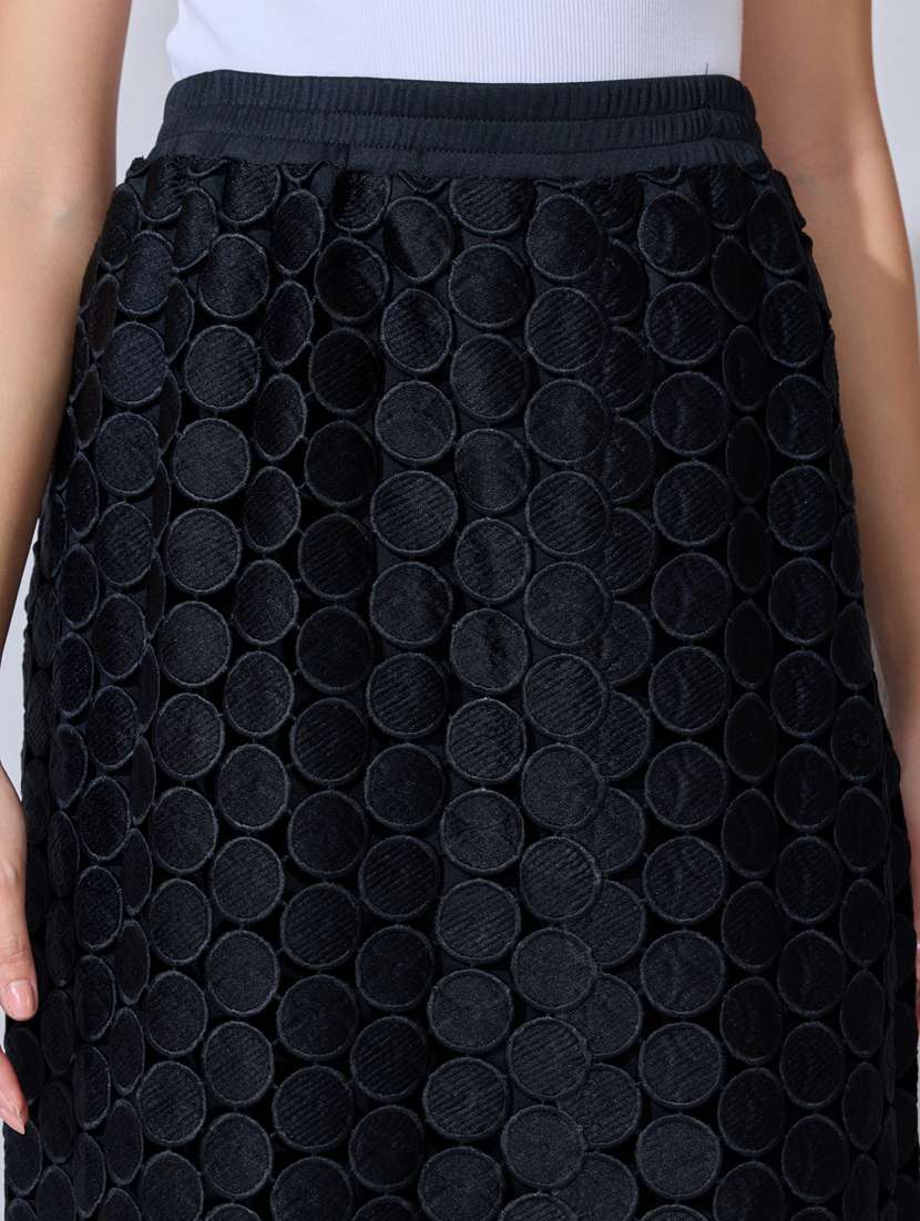 women self designed high rise straight skirt - 22396088 -  Standard Image - 1