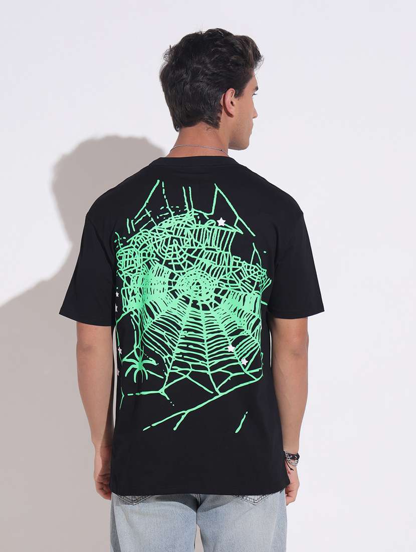 men printed short sleeve oversized t-shirt - 22396211 -  Standard Image - 1