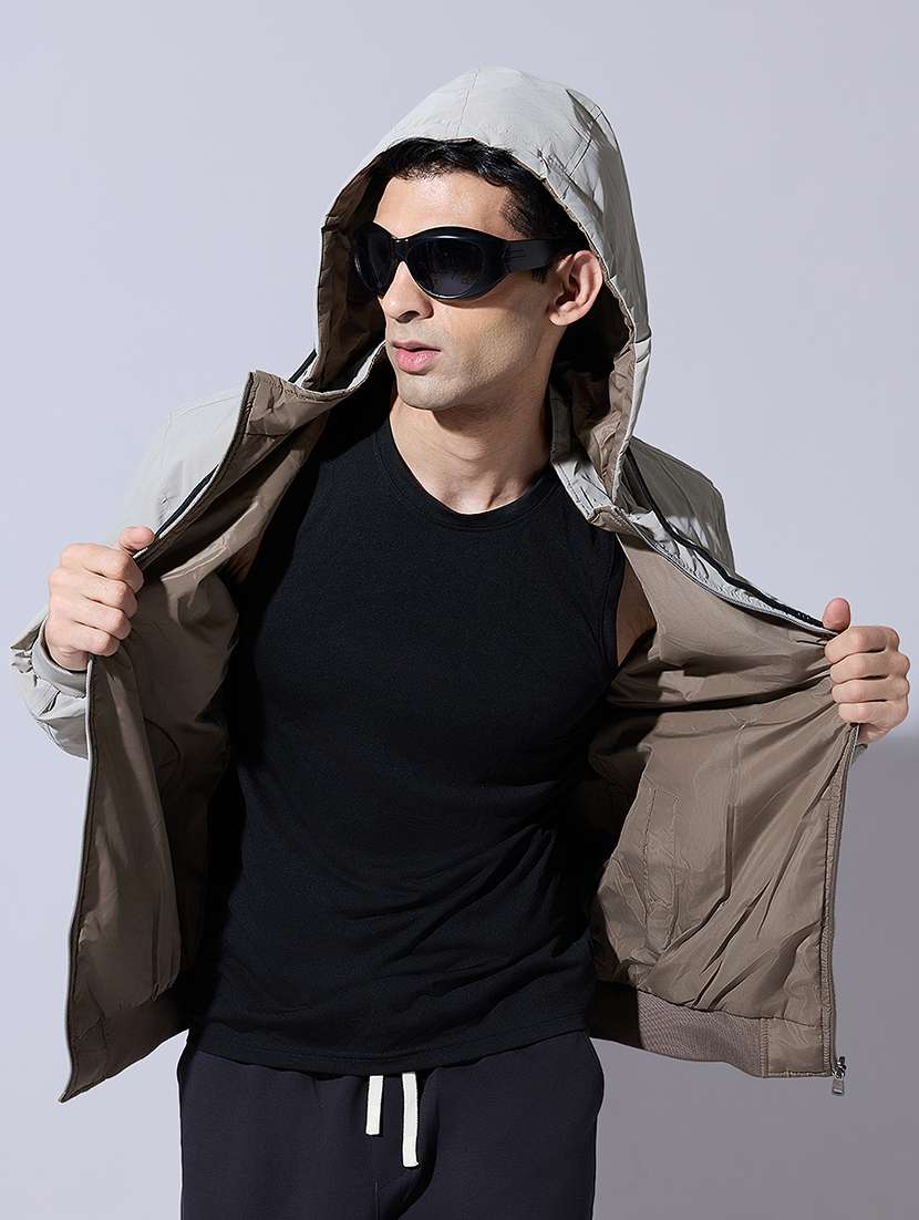 men solid long sleeve reversible bomber jacket - 22396347 -  Standard Image - 6