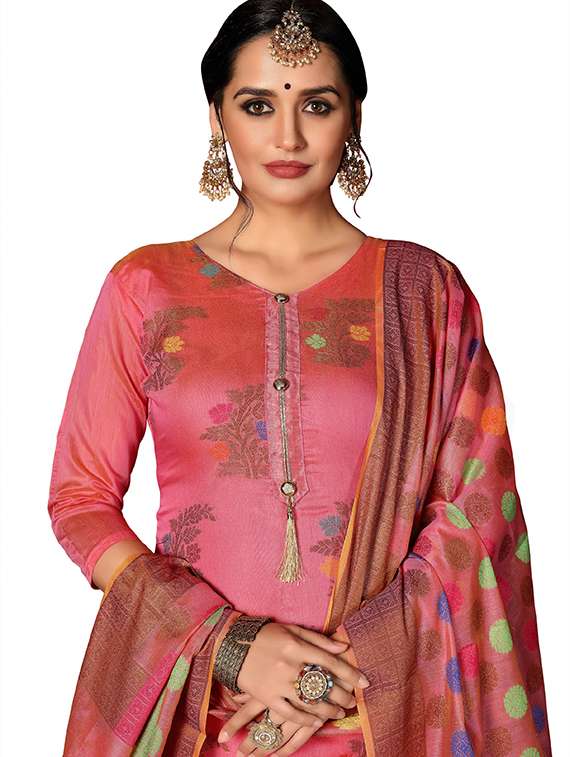 women self design unstitched suit set - 22396929 -  Standard Image - 1