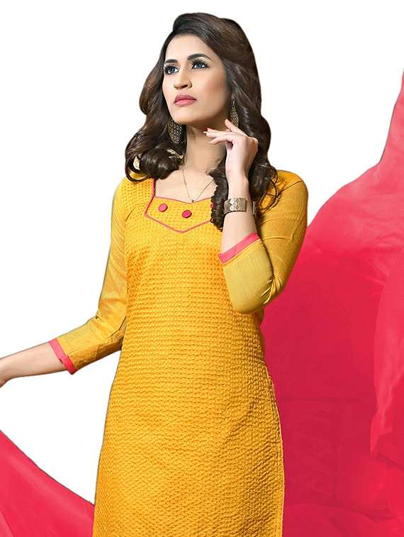 women self design unstitched suit set - 22396945 -  Standard Image - 1