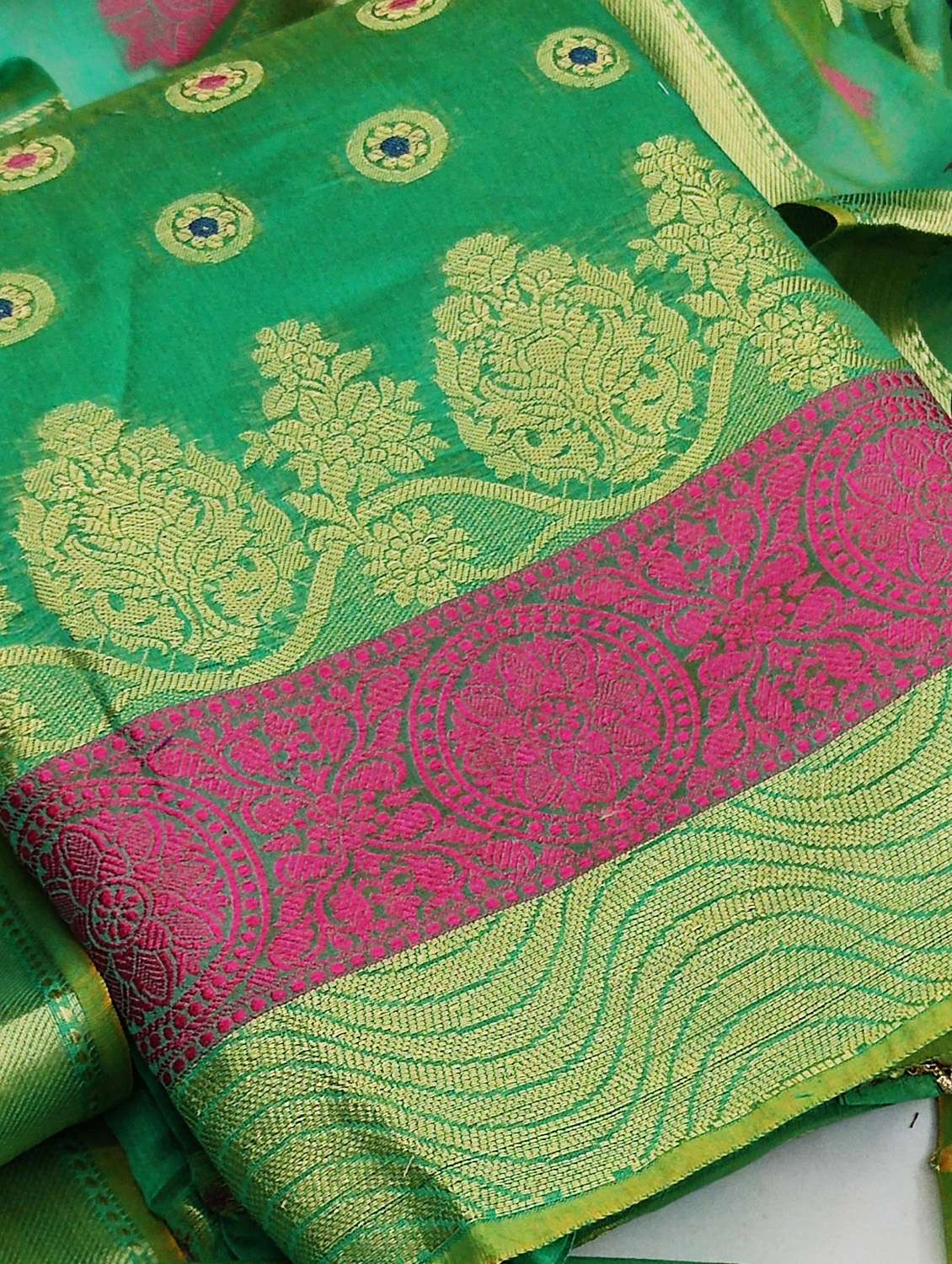 women self design unstitched suit set - 22397101 -  Standard Image - 1