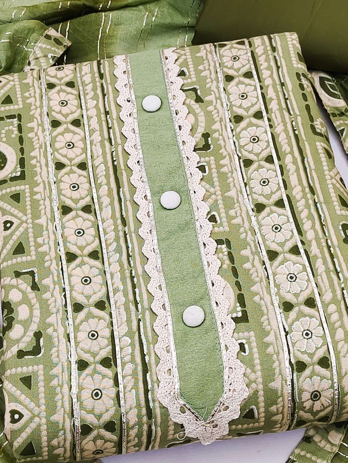 women printed unstitched suit set - 22397256 -  Standard Image - 1