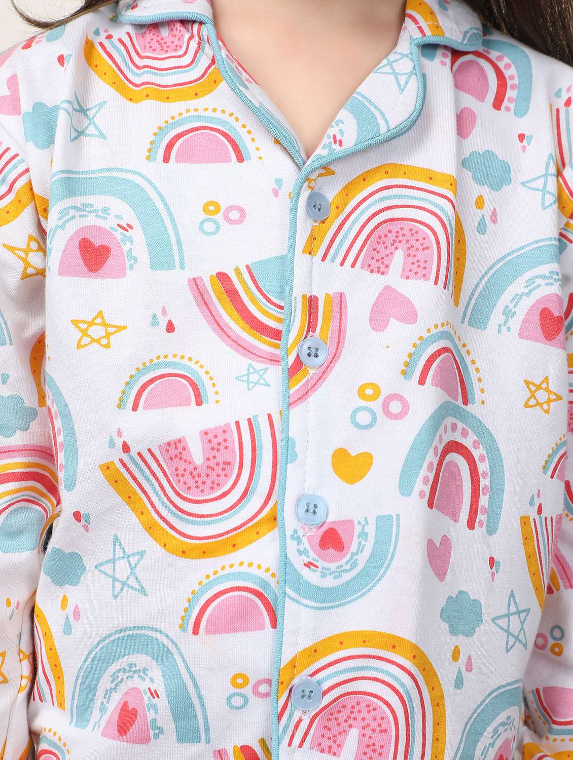 kids printed nightwear pyjama set - 22397278 -  Standard Image - 1