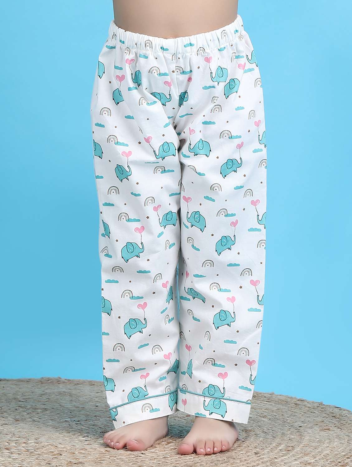 kids printed nightwear pyjama set - 22397299 -  Standard Image - 4