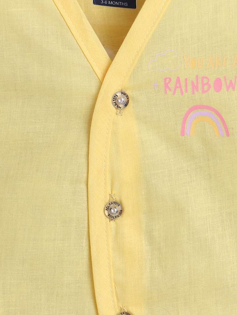 kids pack of 3 printed short sleeve jhabla - 22397366 -  Standard Image - 1