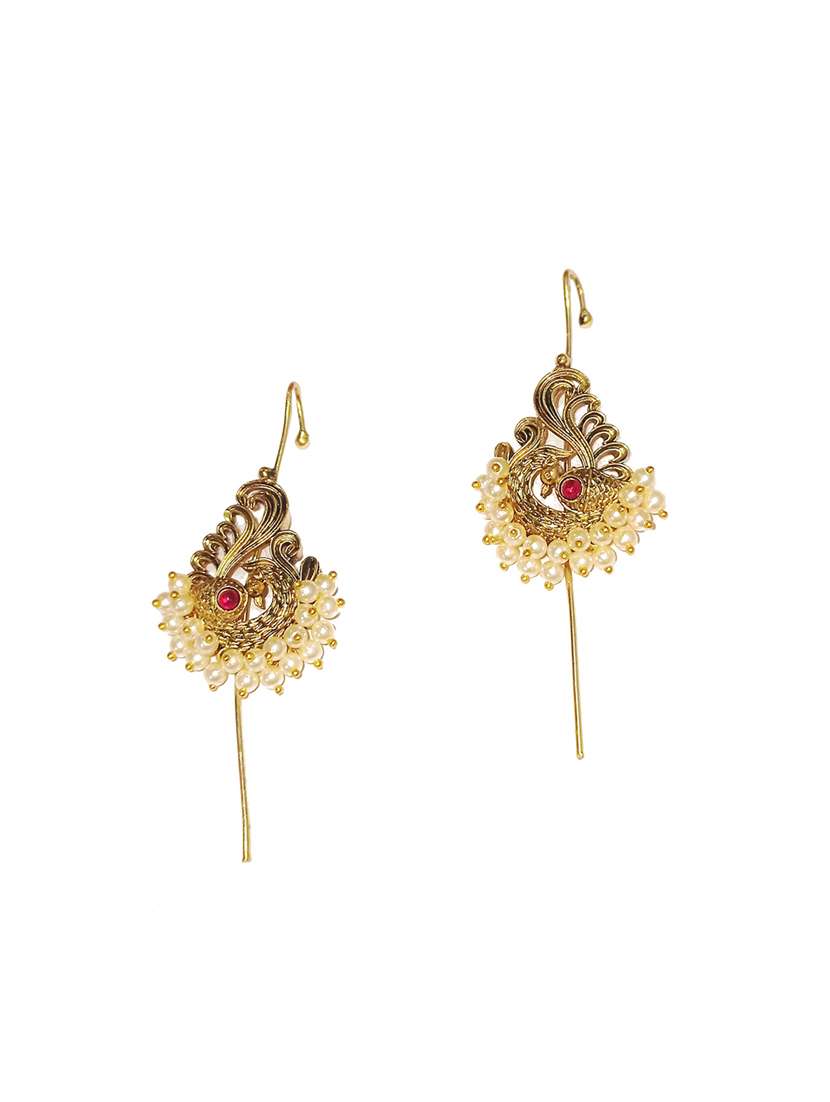 kalamkari kan karnaful ear cuff