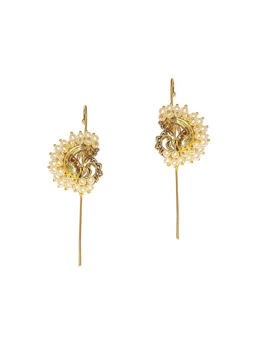 kalamkari kan karnaful ear cuff