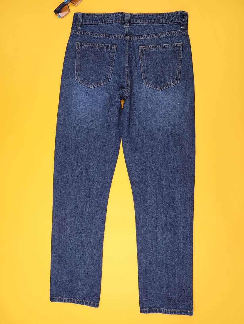 blue denim plain jean - 22397783 -  Standard Image - 1