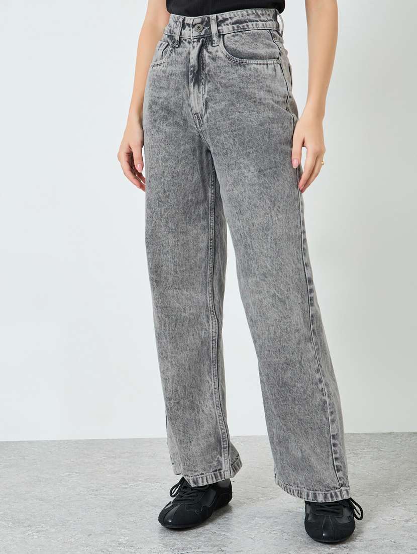 women soldi high rise straight jean