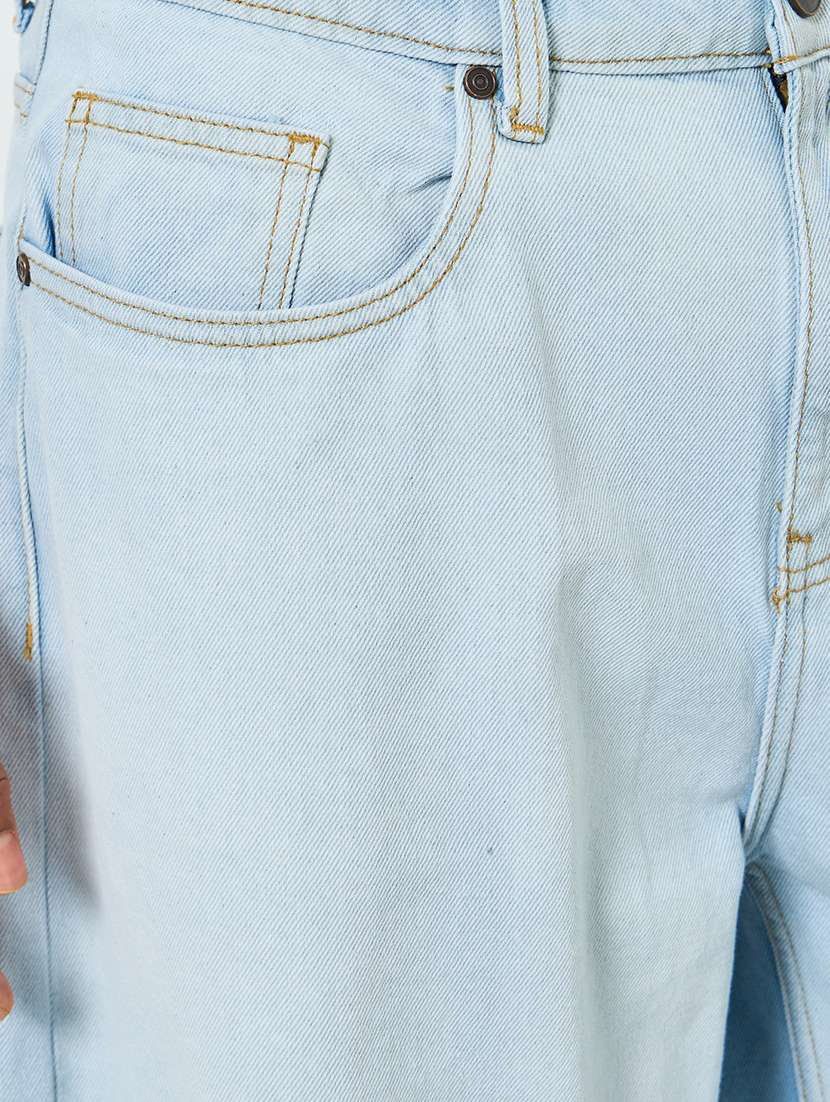 men washed mid rise full length relaxed fit jeans - 22397965 -  Standard Image - 1