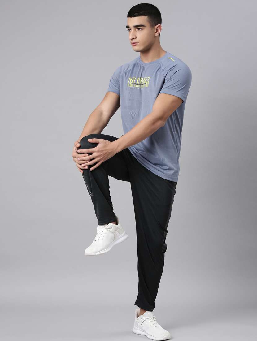 men side taped mid rise full length track pant - 22398061 -  Standard Image - 4