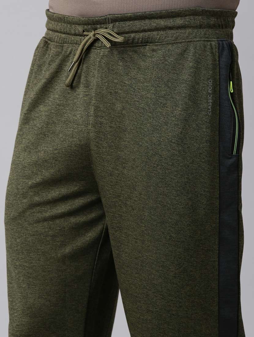 men side taped mid rise full length track pant - 22398065 -  Standard Image - 1