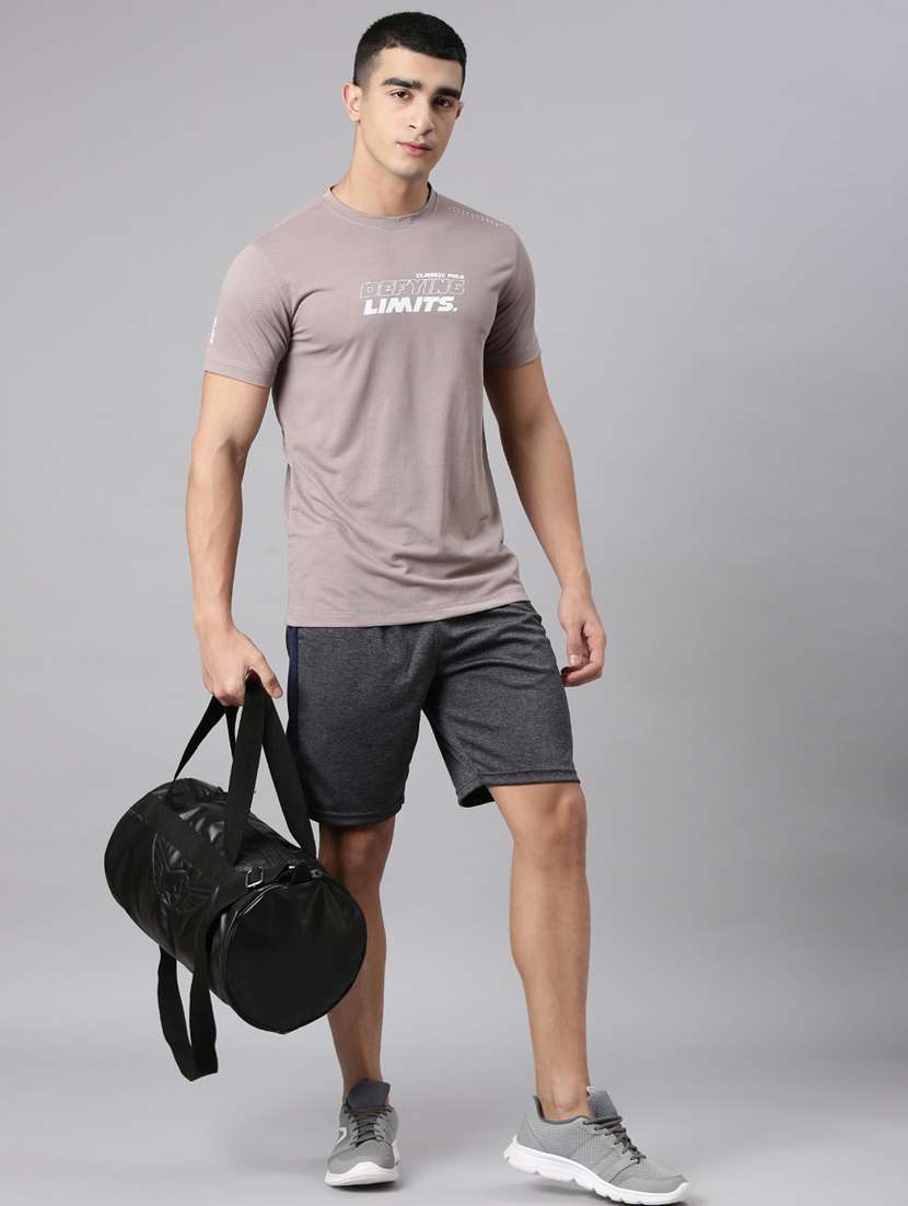 men side taped mid rise sport shorts - 22398069 -  Standard Image - 4