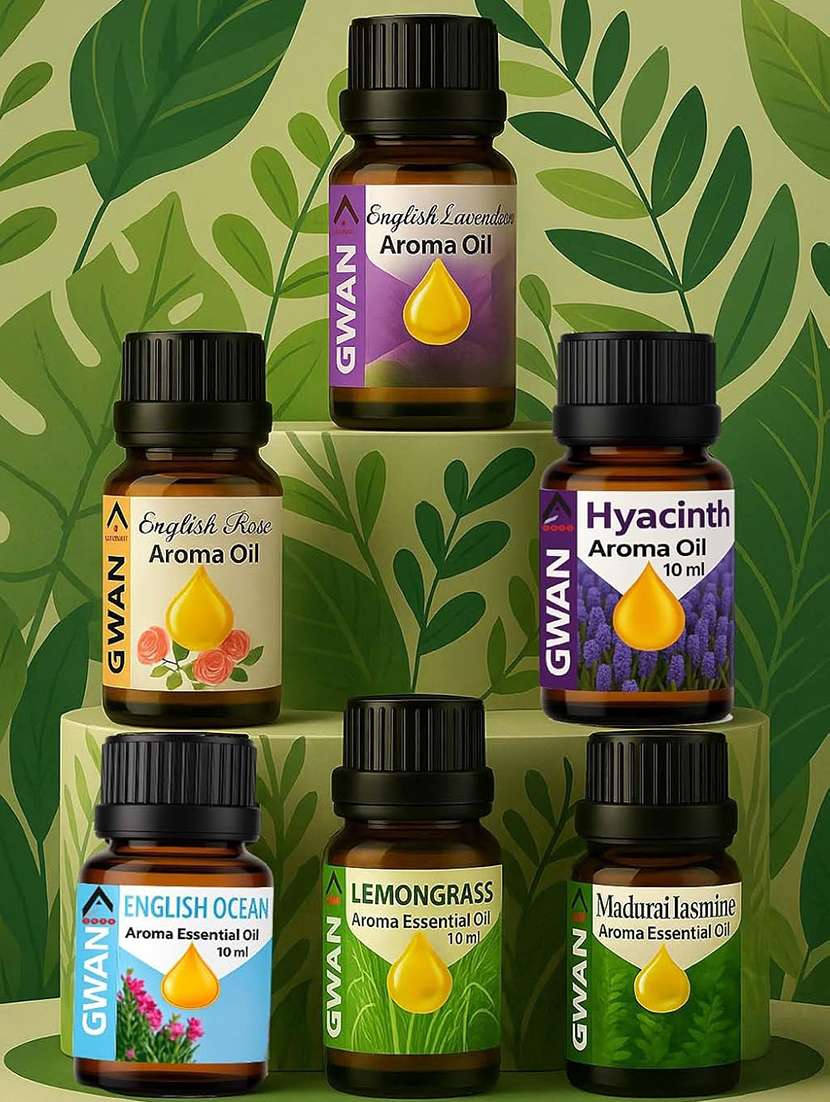 gwan essential oil for home fragrance pack of 6 - 22398746 -  Standard Image - 1