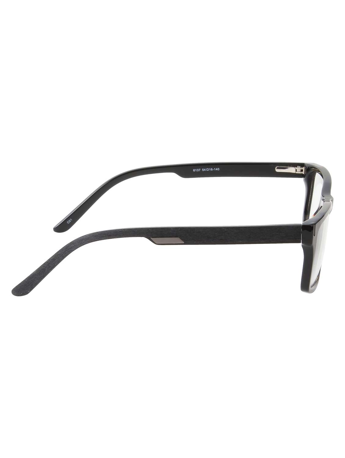 ted smith unisex black full rim rectangle frames - 22399008 -  Standard Image - 4