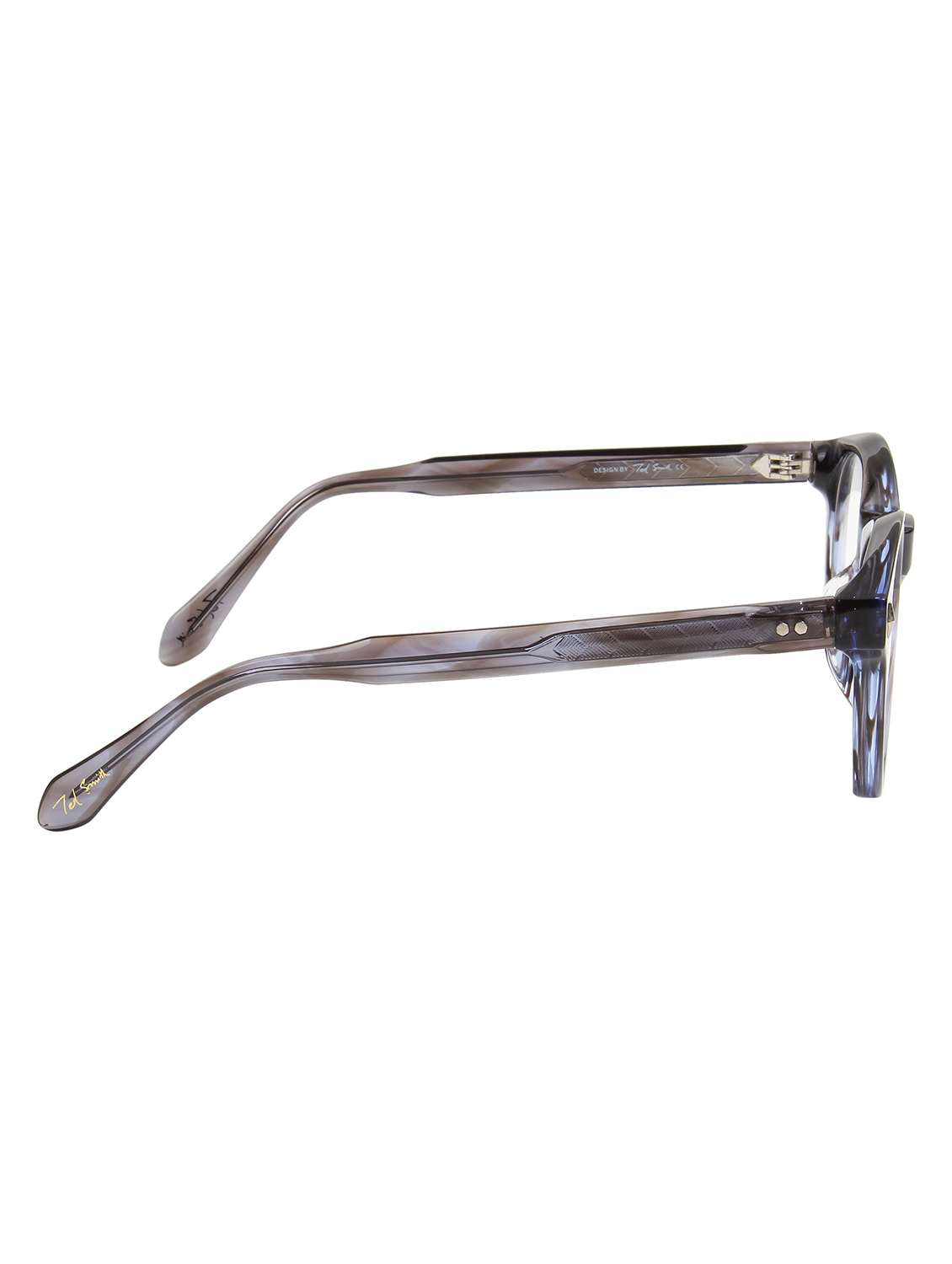 ted smith unisex full rim round frames - 22399026 -  Standard Image - 4