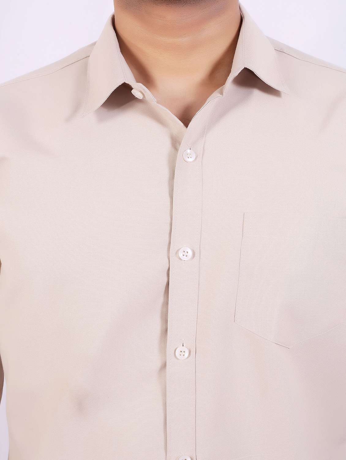 men solid long sleeve regular fit casual shirt - 22399128 -  Standard Image - 1